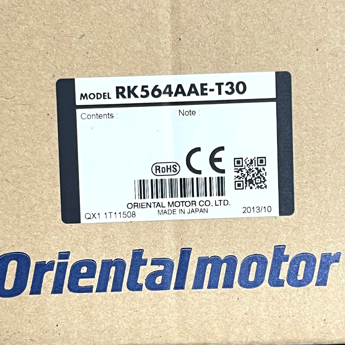Oriental Motor VEXTA PK564AE-T10 5-Phase Stepper + RKD514L-A Driver (RK564AAE-T30)