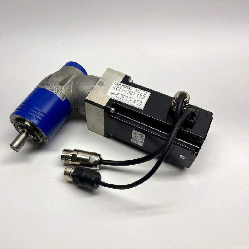 Yaskawa SGMEV-07DDA61 AC Servo Motor + Wittenstein LPK 070 Right-Angle Gearbox